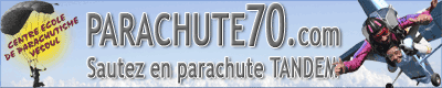 PARACHUTE 70 - Sautez en parachute tandem